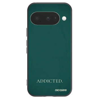 Picasee silikónový čierny obal pre Google Pixel 10 - Addicted