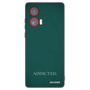 Picasee silikónový čierny obal pre Motorola Edge 50 Fusion - Addicted
