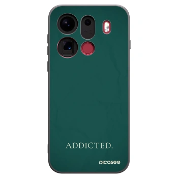 Picasee silikónový čierny obal pre OPPO Find X9 Pro - Addicted