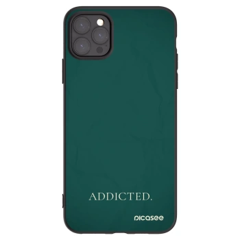 Picasee silikónový čierny obal pre Apple iPhone 11 Pro Max - Addicted