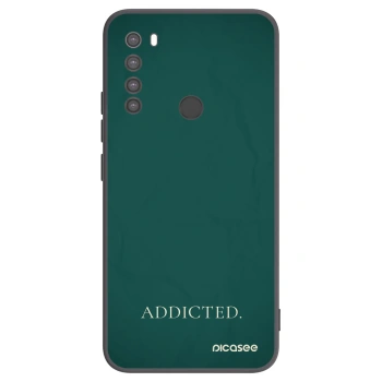 Picasee silikónový čierny obal pre Xiaomi Redmi Note 8 - Addicted