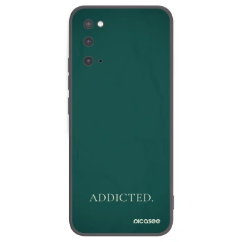 Picasee silikónový čierny obal pre Samsung Galaxy S20 G980F - Addicted