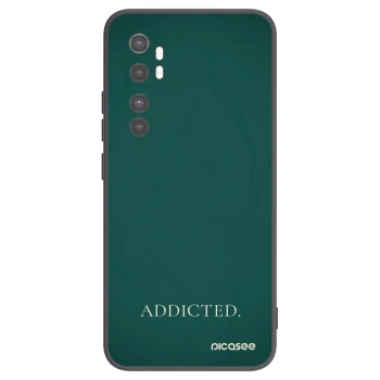 Picasee silikónový čierny obal pre Xiaomi Mi Note 10 Lite - Addicted