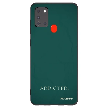 Picasee silikónový čierny obal pre Samsung Galaxy A21s - Addicted