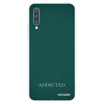 Picasee silikónový prehľadný obal pre Samsung Galaxy A30s A307F - Addicted
