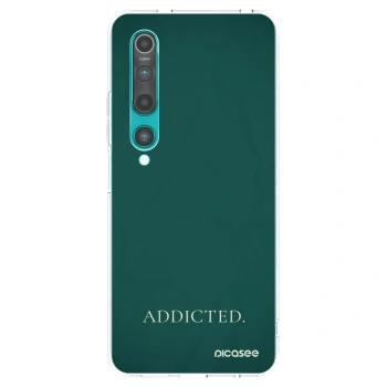 Picasee silikónový prehľadný obal pre Xiaomi Mi 10 - Addicted