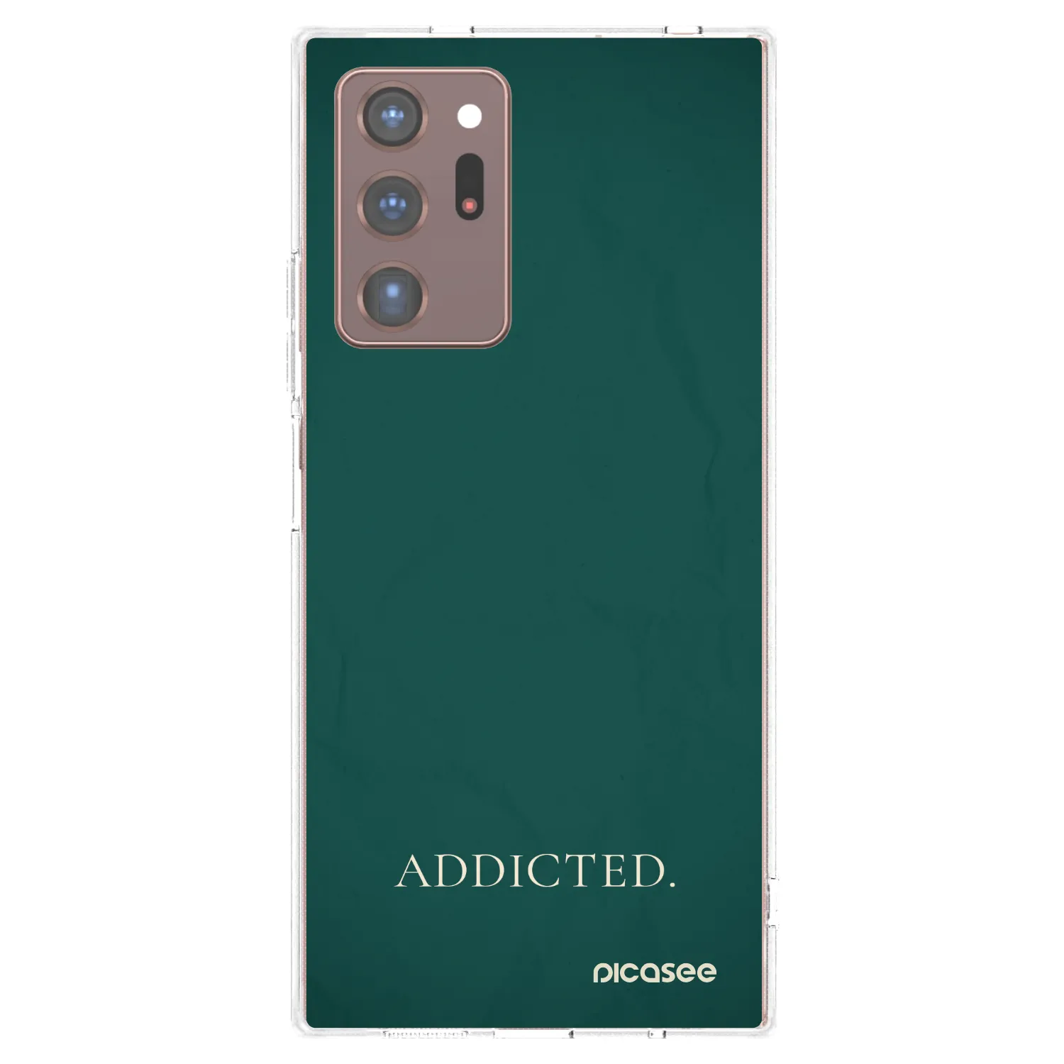 Picasee silikónový prehľadný obal pre Samsung Galaxy Note 20 Ultra - Addicted