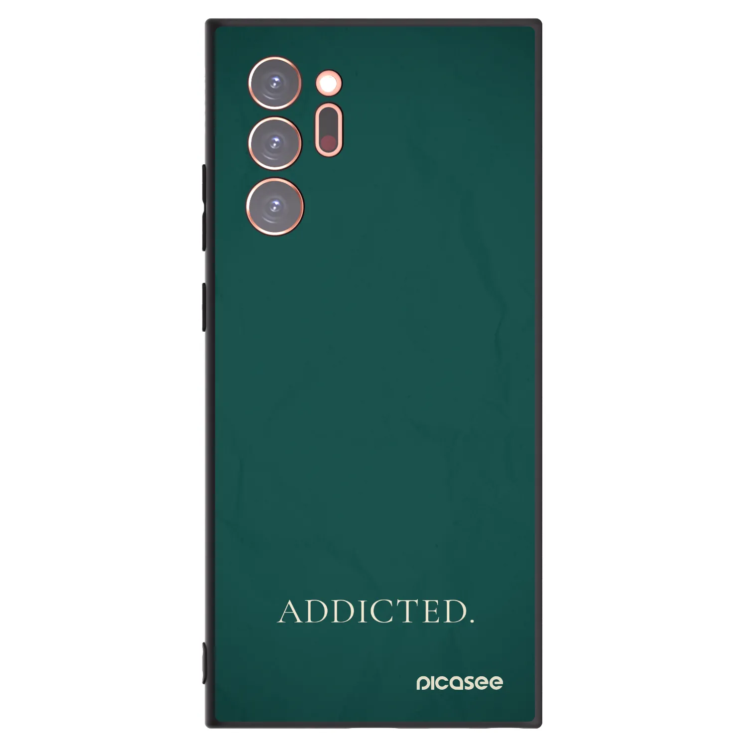 Picasee silikónový čierny obal pre Samsung Galaxy Note 20 Ultra - Addicted