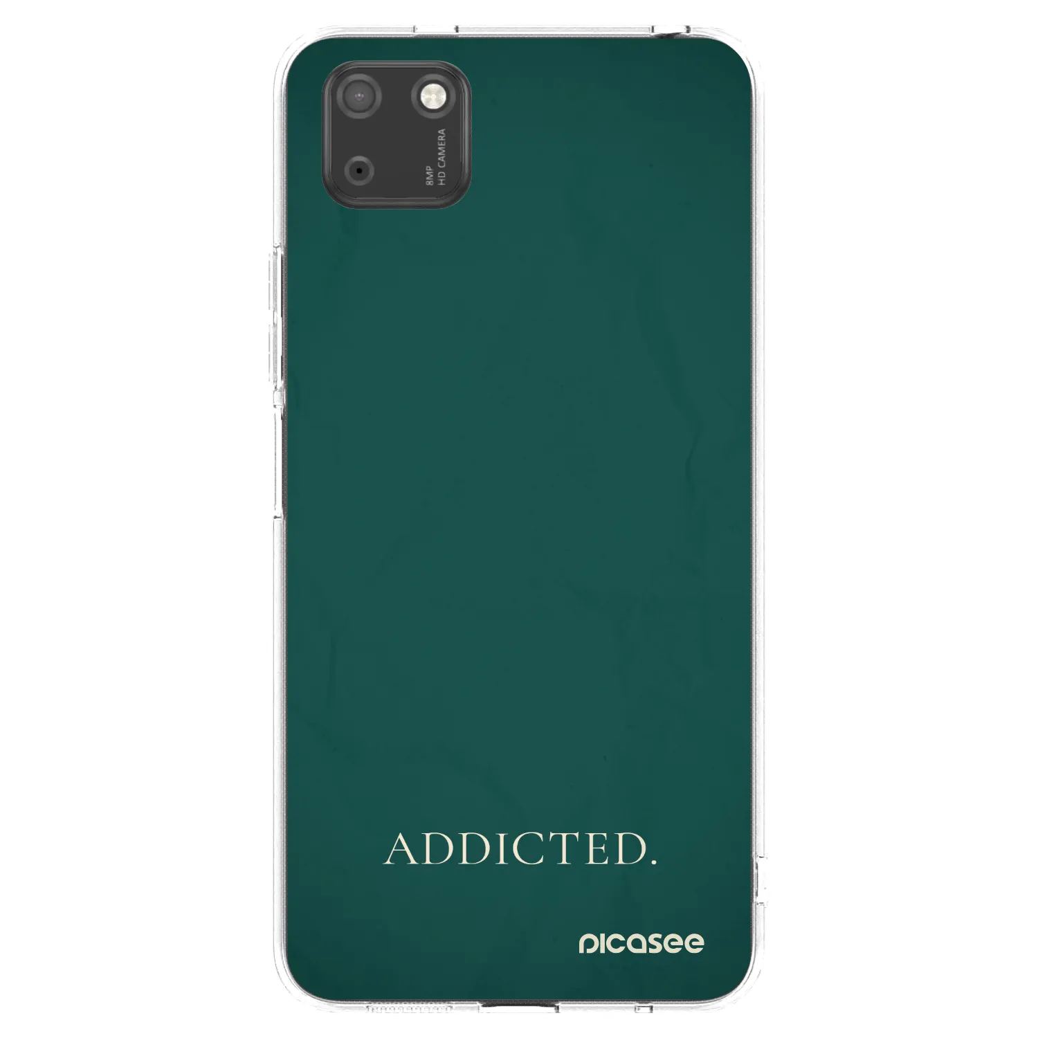 Silikónový prehľadný obal pre Huawei Y5P - Addicted