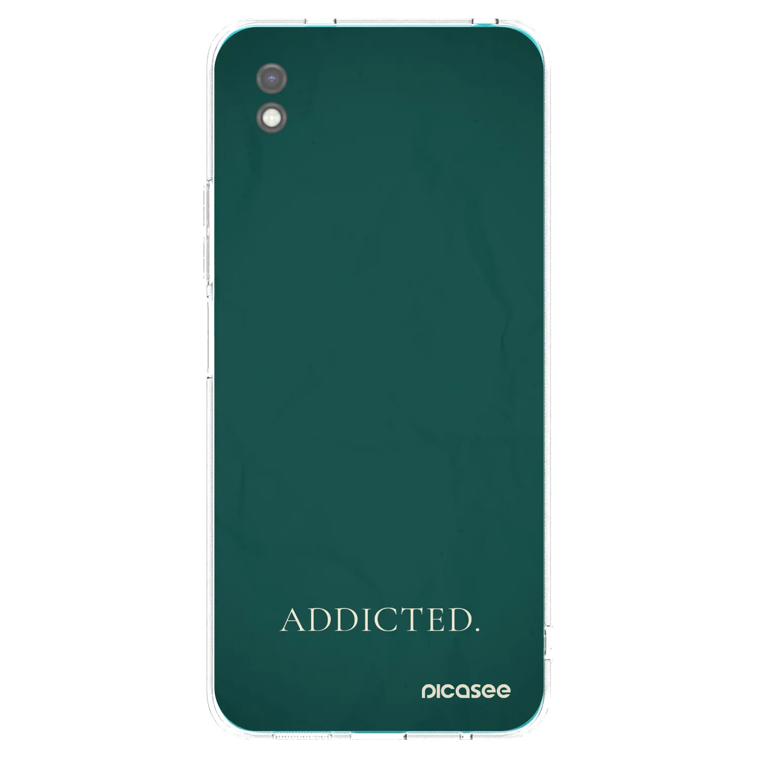Picasee silikónový čierny obal pre Xiaomi Redmi 9A - Addicted