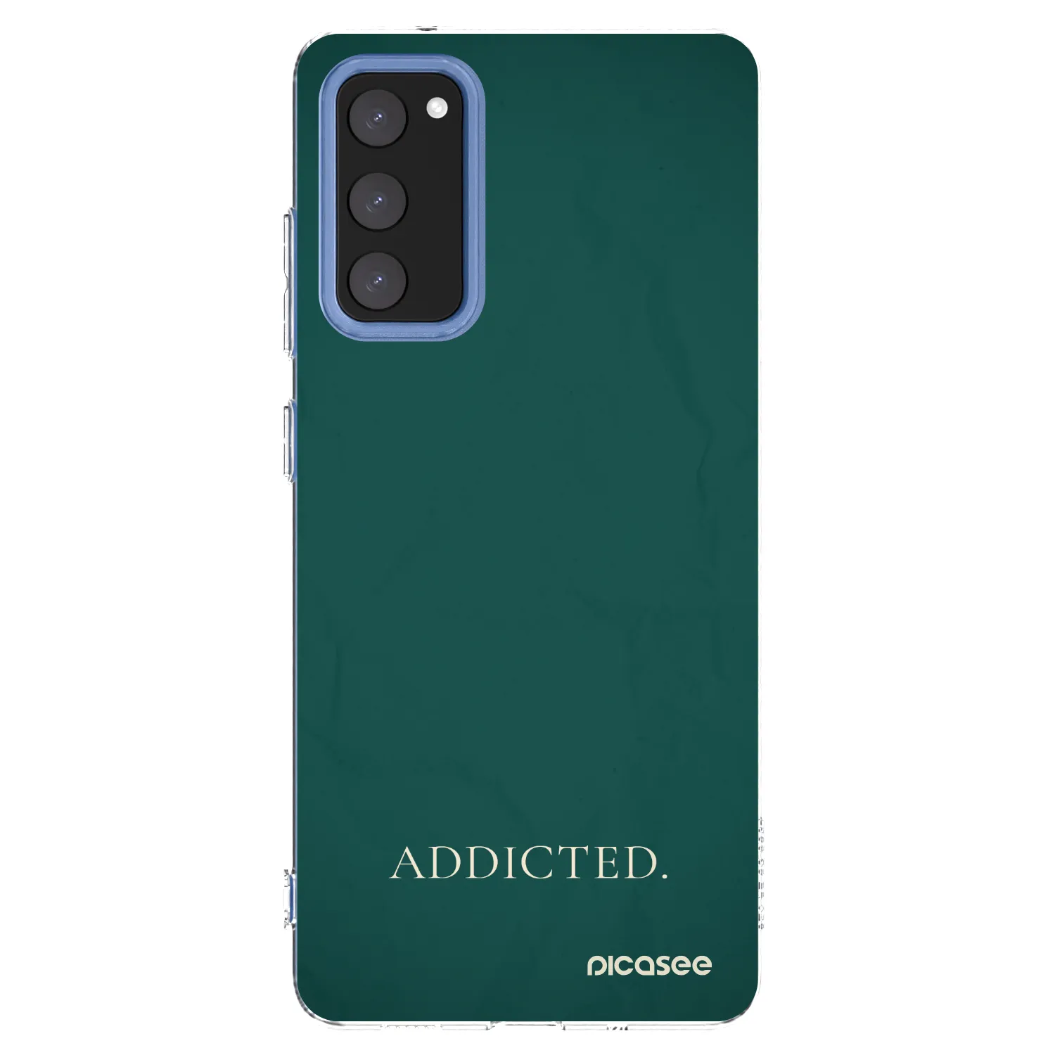 Silikónový prehľadný obal pre Samsung Galaxy S20 FE - Addicted