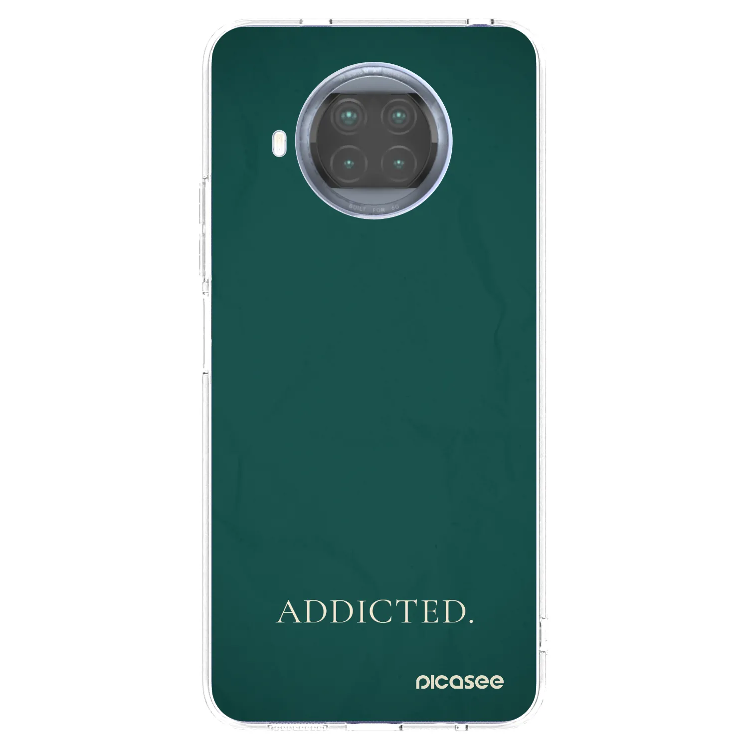 Silikónový prehľadný obal pre Xiaomi Mi 10T Lite - Addicted
