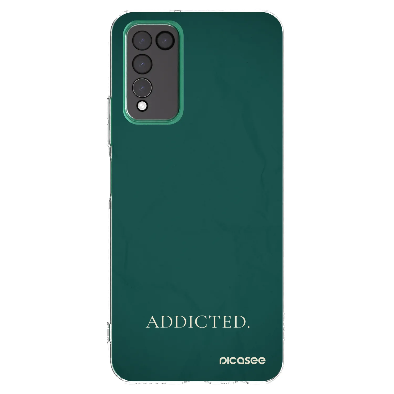 Picasee silikónový prehľadný obal pre Honor 10X Lite - Addicted