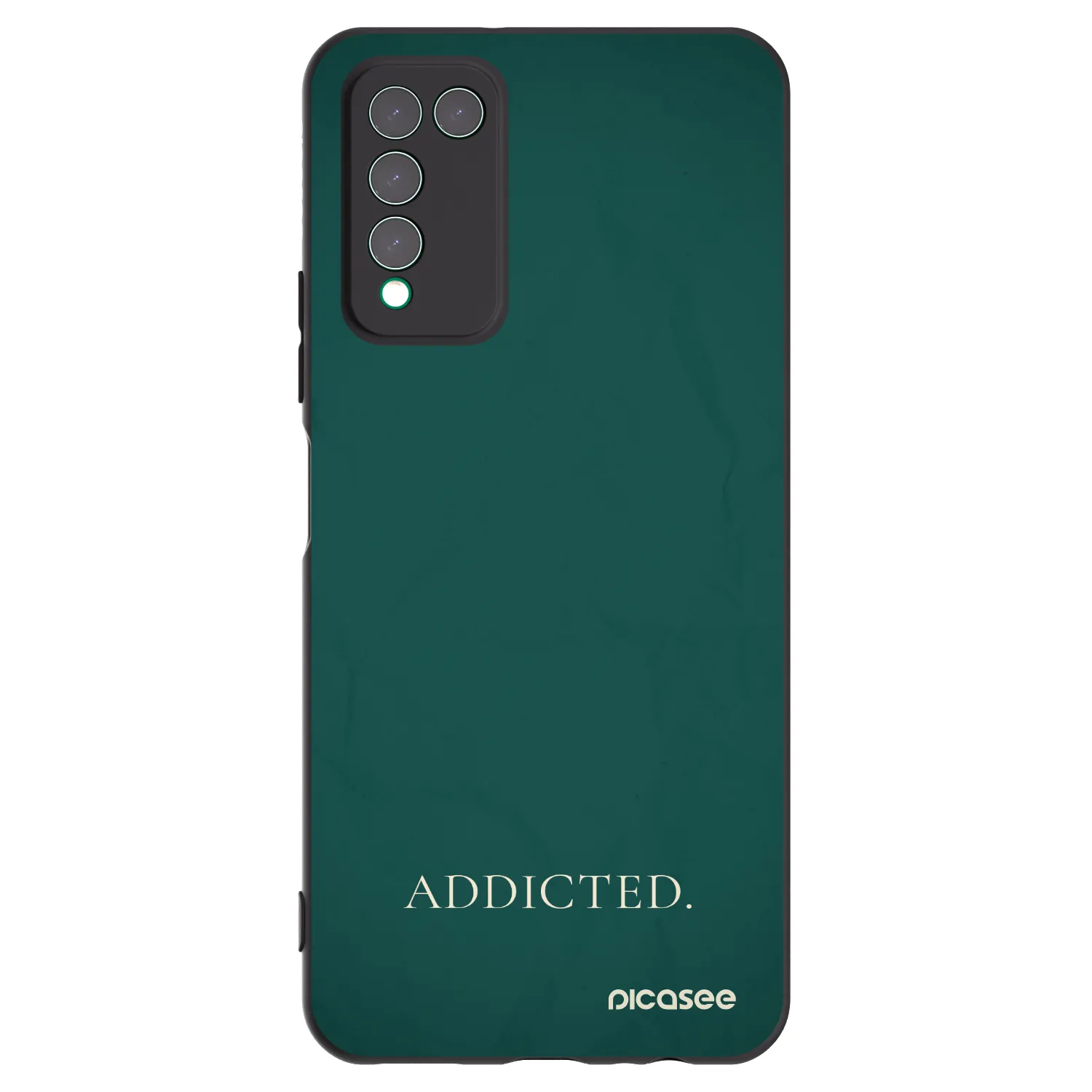 Picasee silikónový čierny obal pre Honor 10X Lite - Addicted