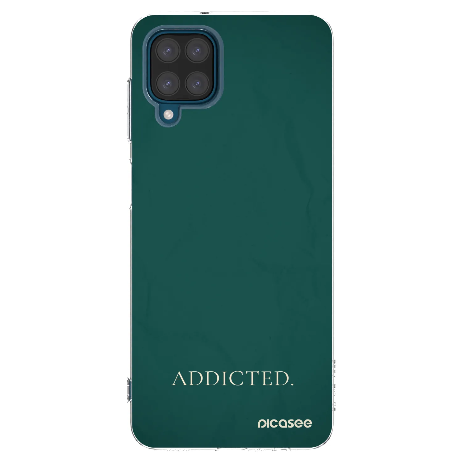 Picasee silikónový prehľadný obal pre Samsung Galaxy A12 A125F - Addicted