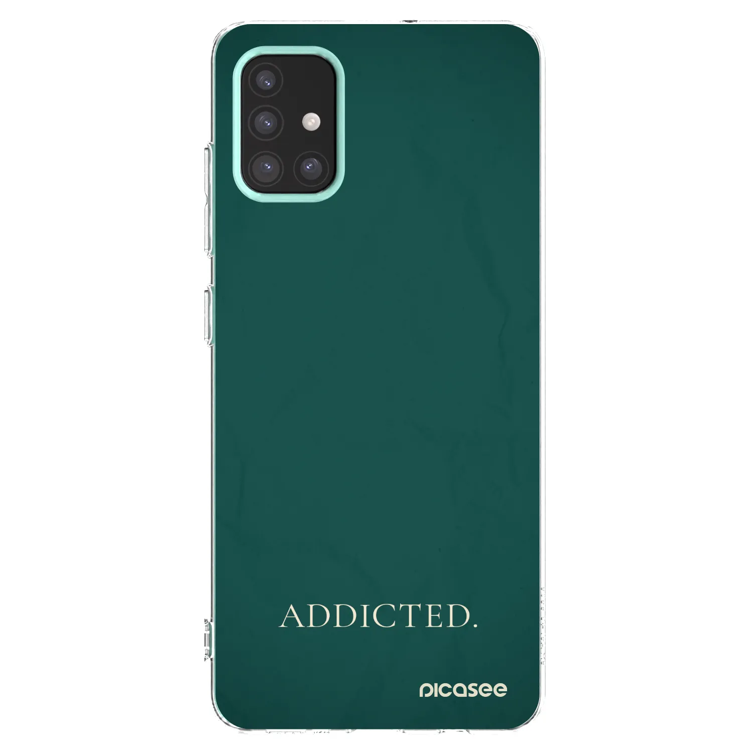 Picasee silikónový prehľadný obal pre Samsung Galaxy M31s - Addicted