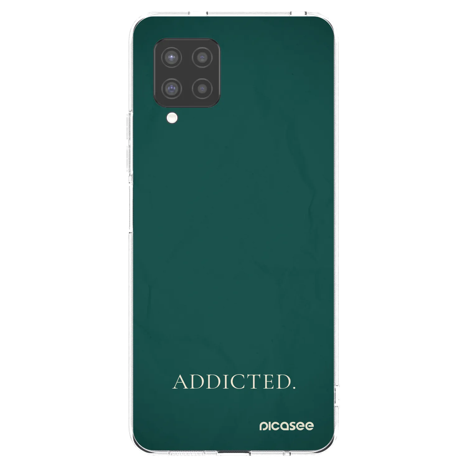 Picasee silikónový prehľadný obal pre Samsung Galaxy A42 A426B - Addicted