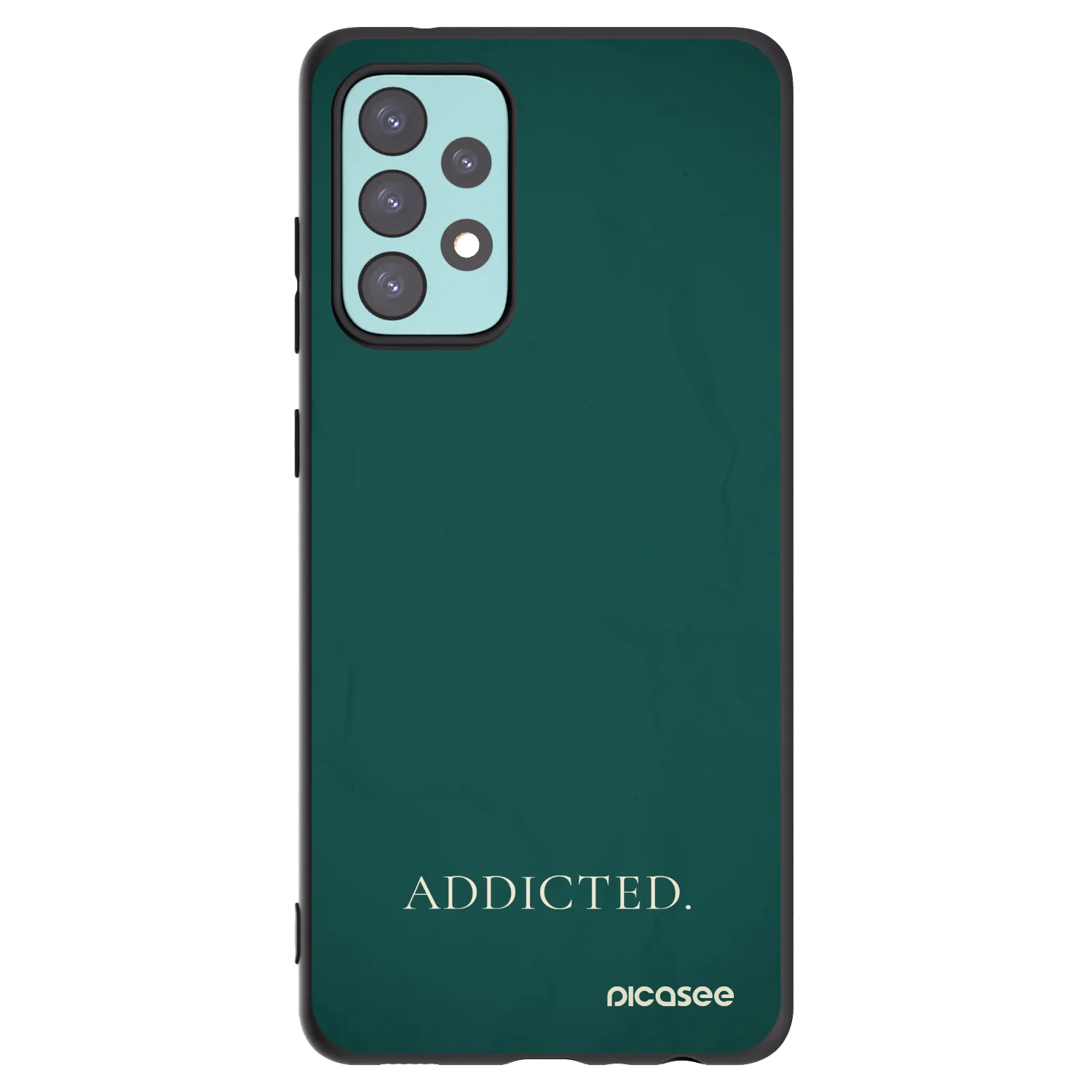 Picasee silikónový čierny obal pre Samsung Galaxy A72 A725F - Addicted