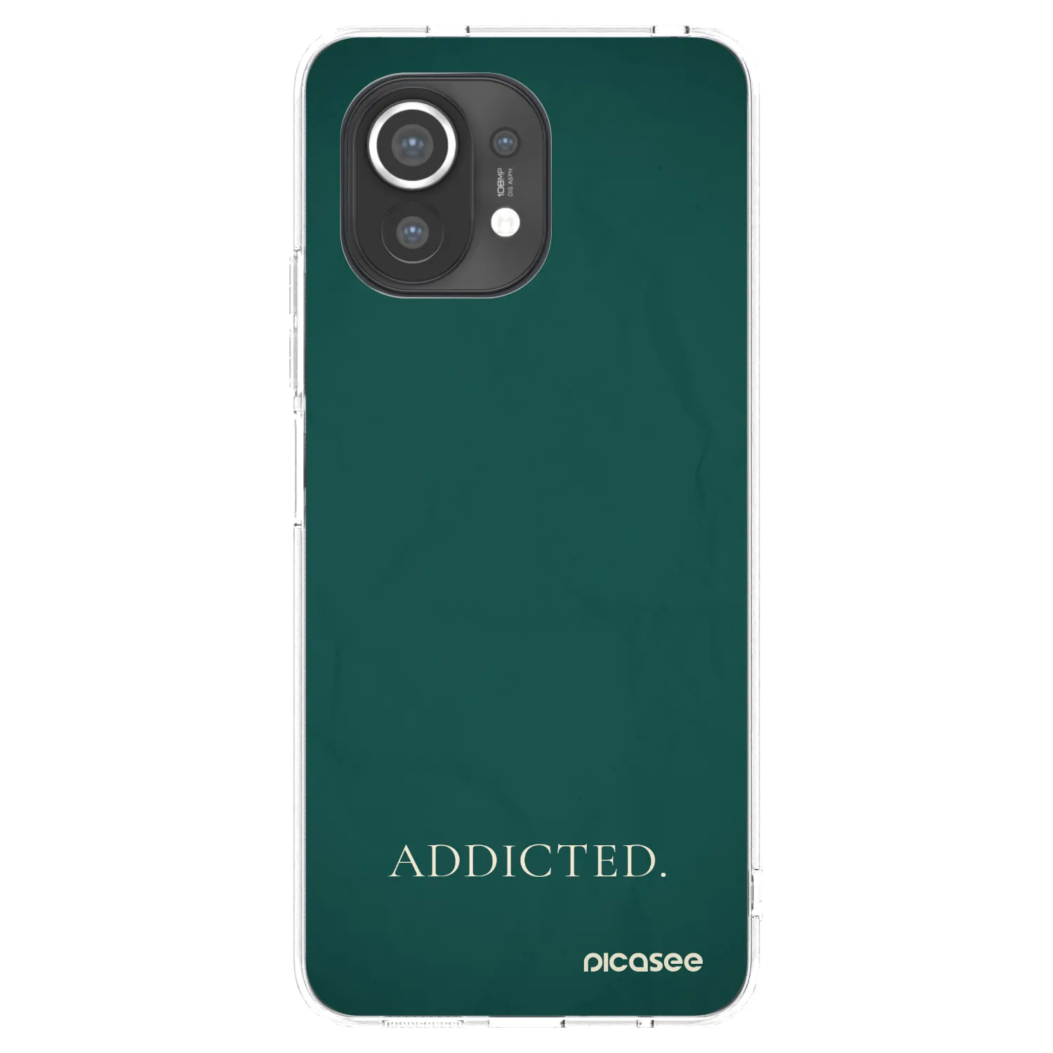 Silikónový prehľadný obal pre Xiaomi Mi 11 - Addicted