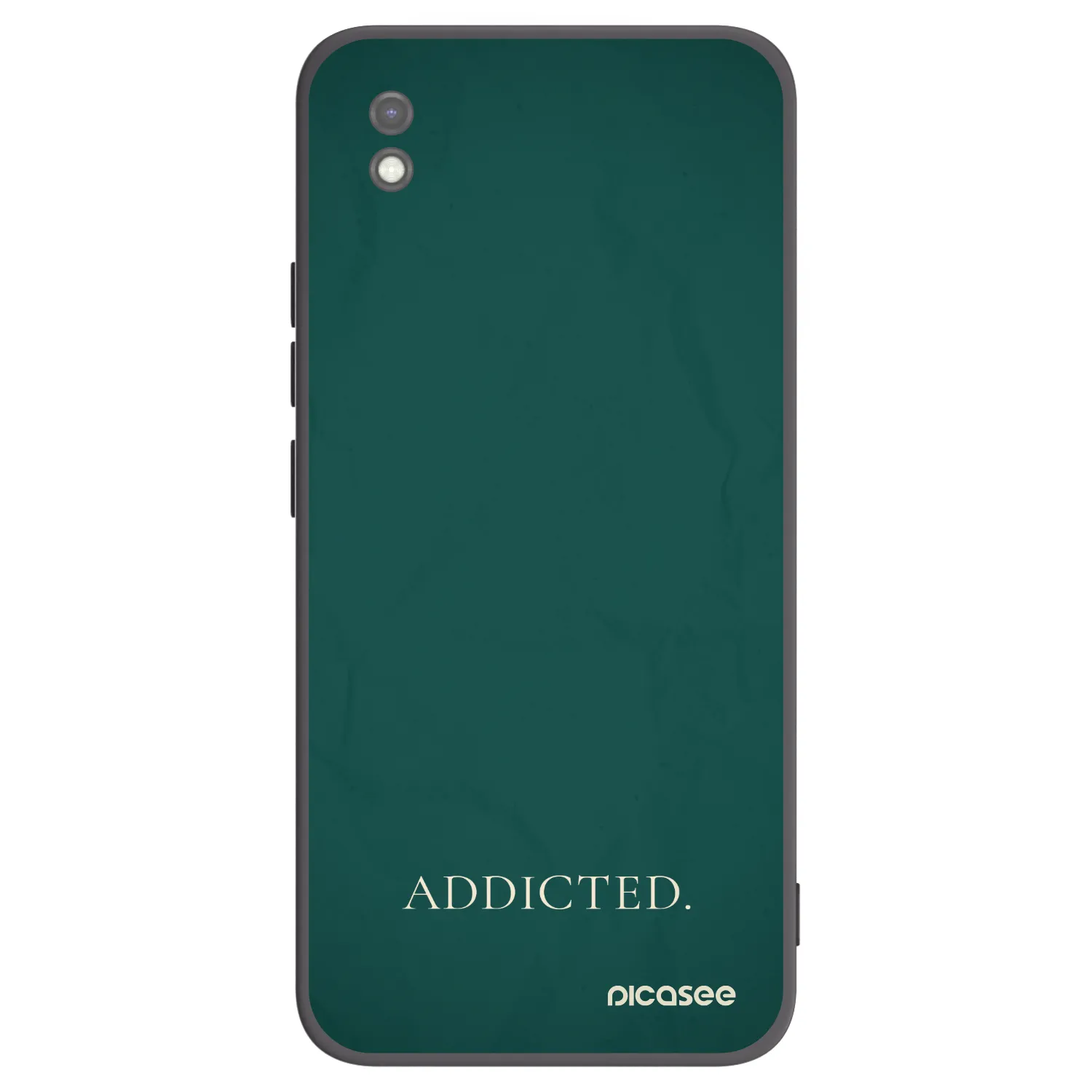 Picasee silikónový čierny obal pre Xiaomi Redmi 9AT - Addicted