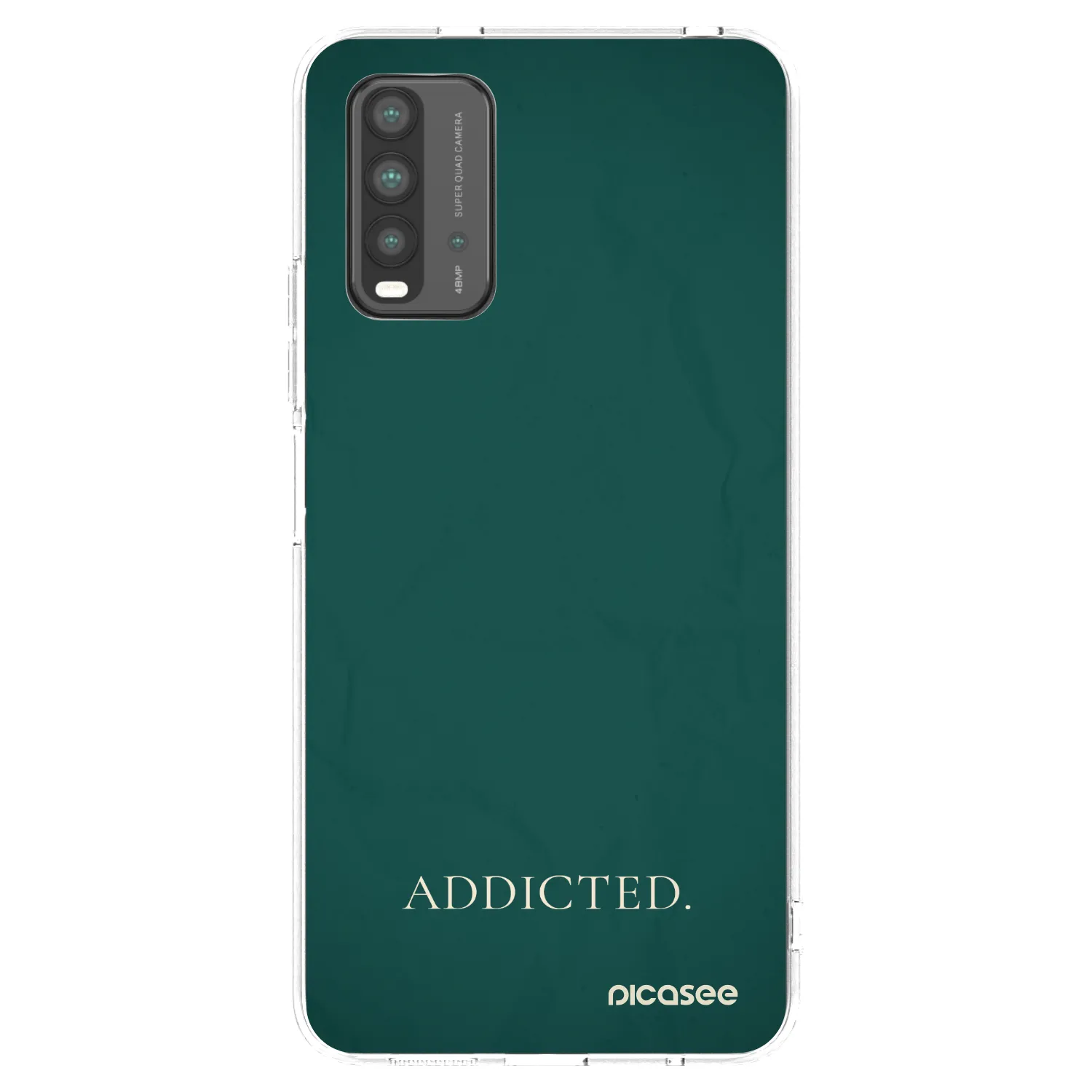 Picasee silikónový čierny obal pre Xiaomi Redmi 9T - Addicted