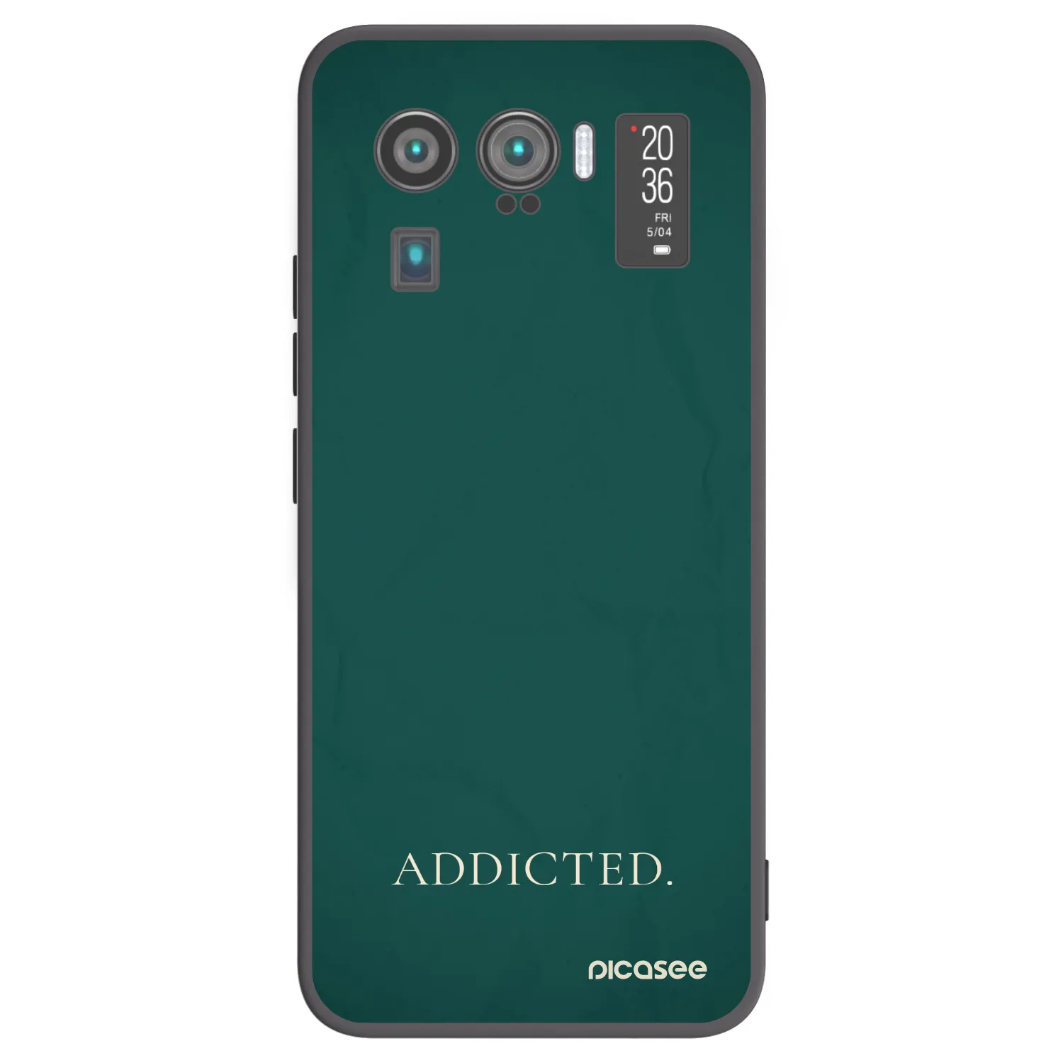 Picasee silikónový čierny obal pre Xiaomi Mi 11 Ultra - Addicted