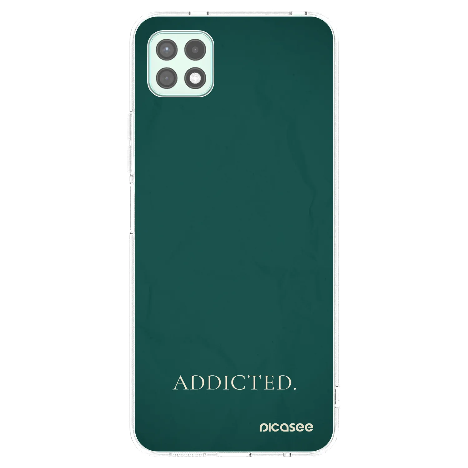 Silikónový prehľadný obal pre Samsung Galaxy A22 A226B 5G - Addicted