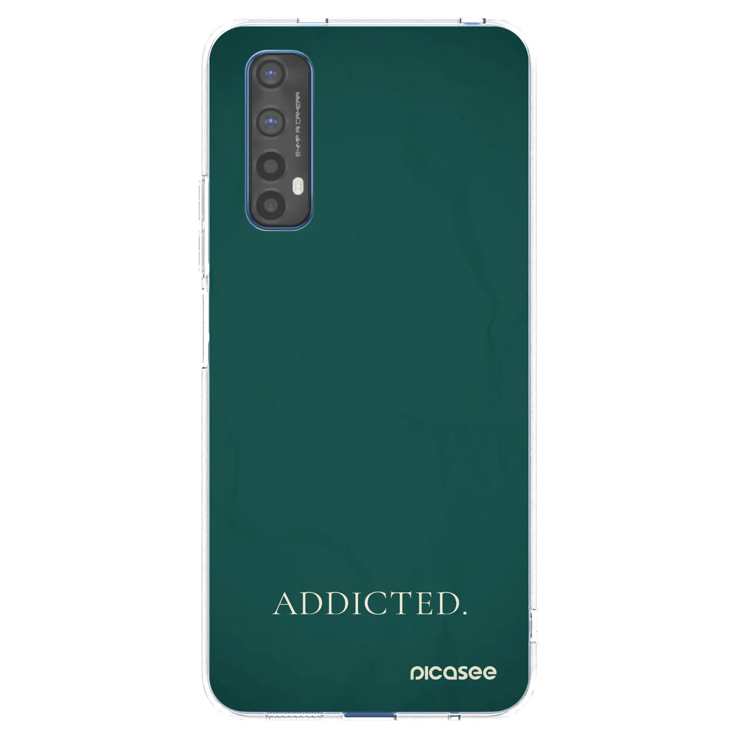 Picasee silikónový prehľadný obal pre Realme 7 - Addicted