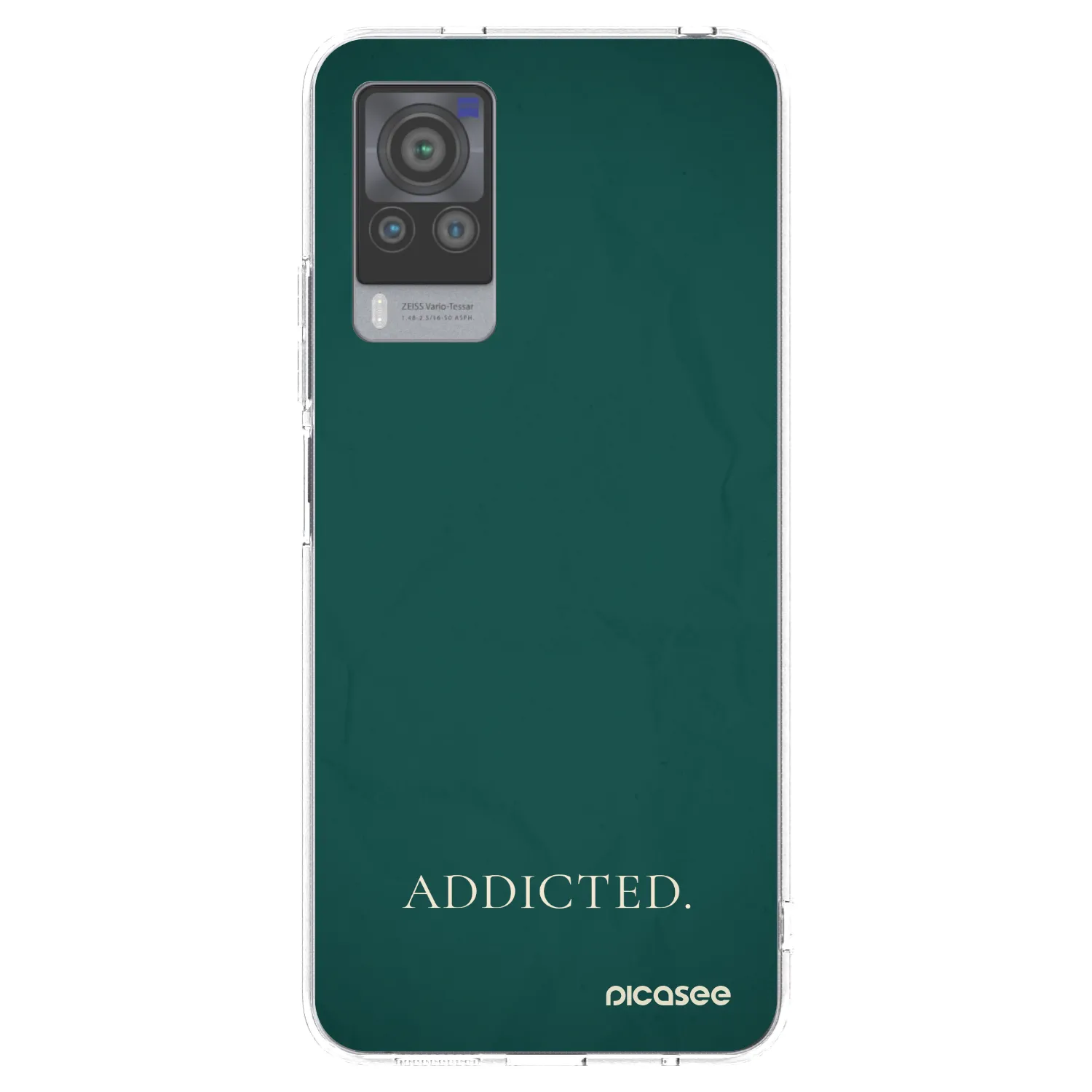 Picasee silikónový prehľadný obal pre Vivo X60 Pro 5G - Addicted