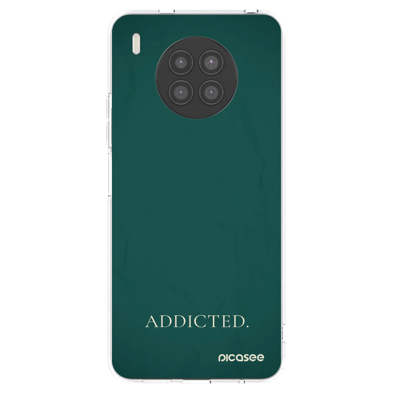 Silikónový prehľadný obal pre Huawei Nova 8i - Addicted