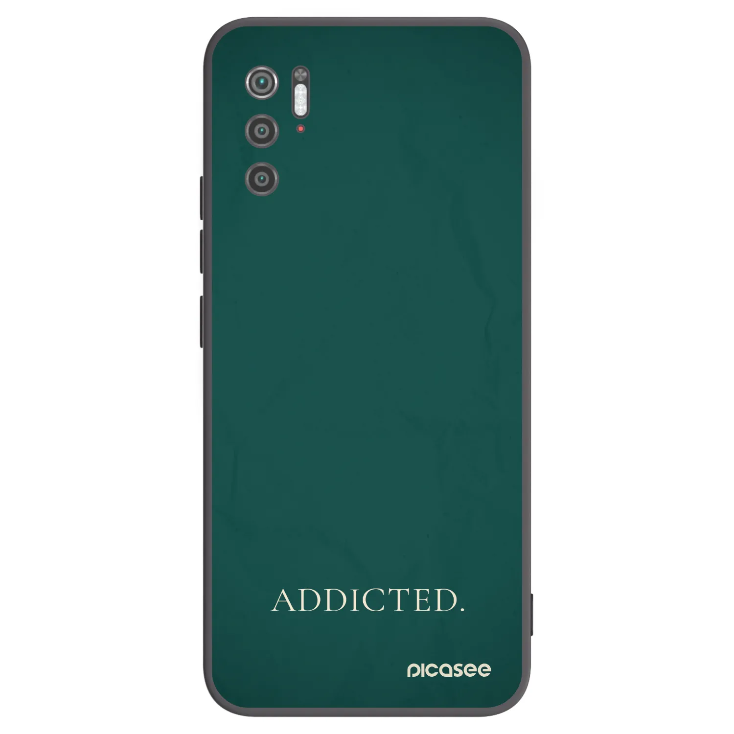 Picasee silikónový čierny obal pre Xiaomi Poco M3 Pro 5G - Addicted