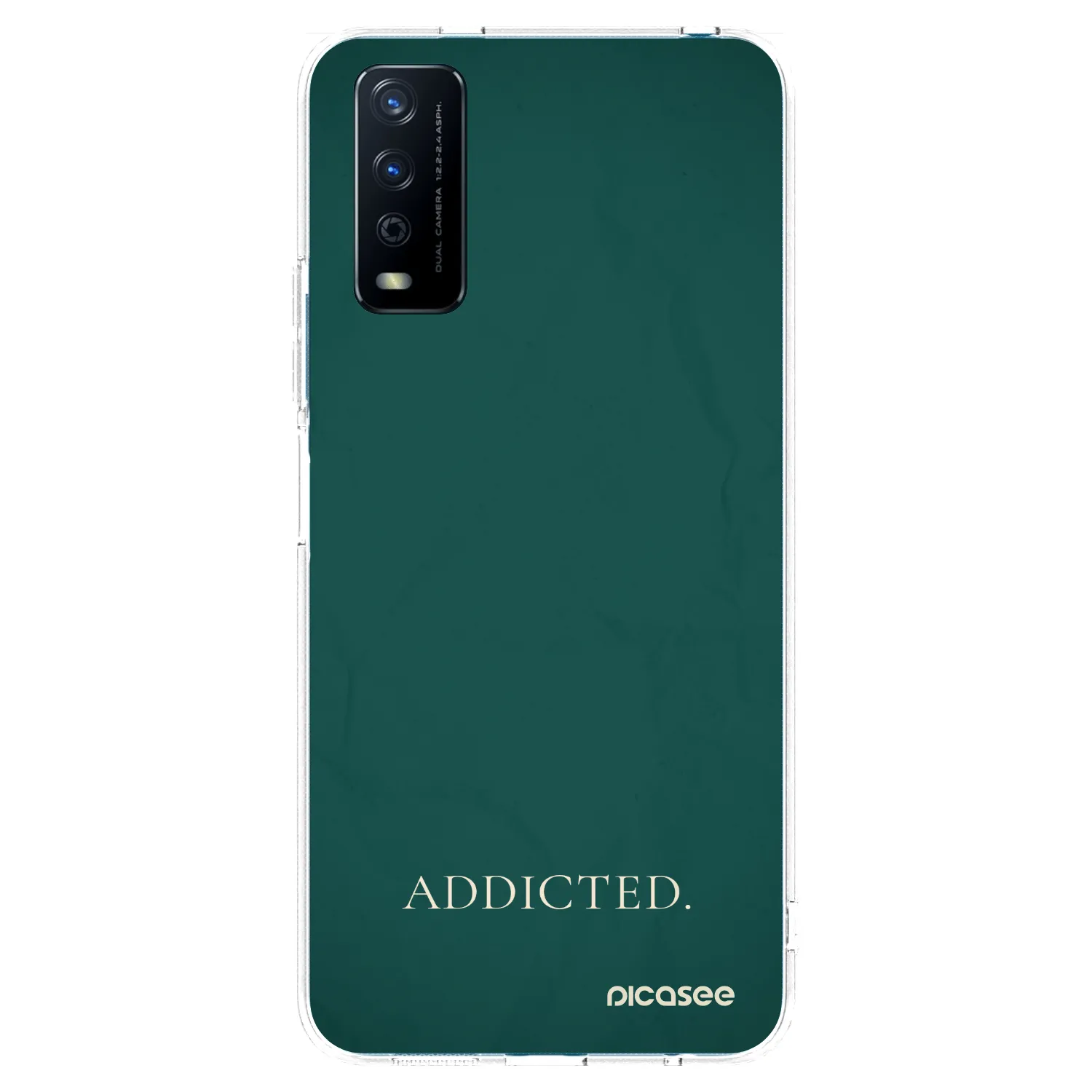 Picasee silikónový prehľadný obal pre Vivo Y11s - Addicted
