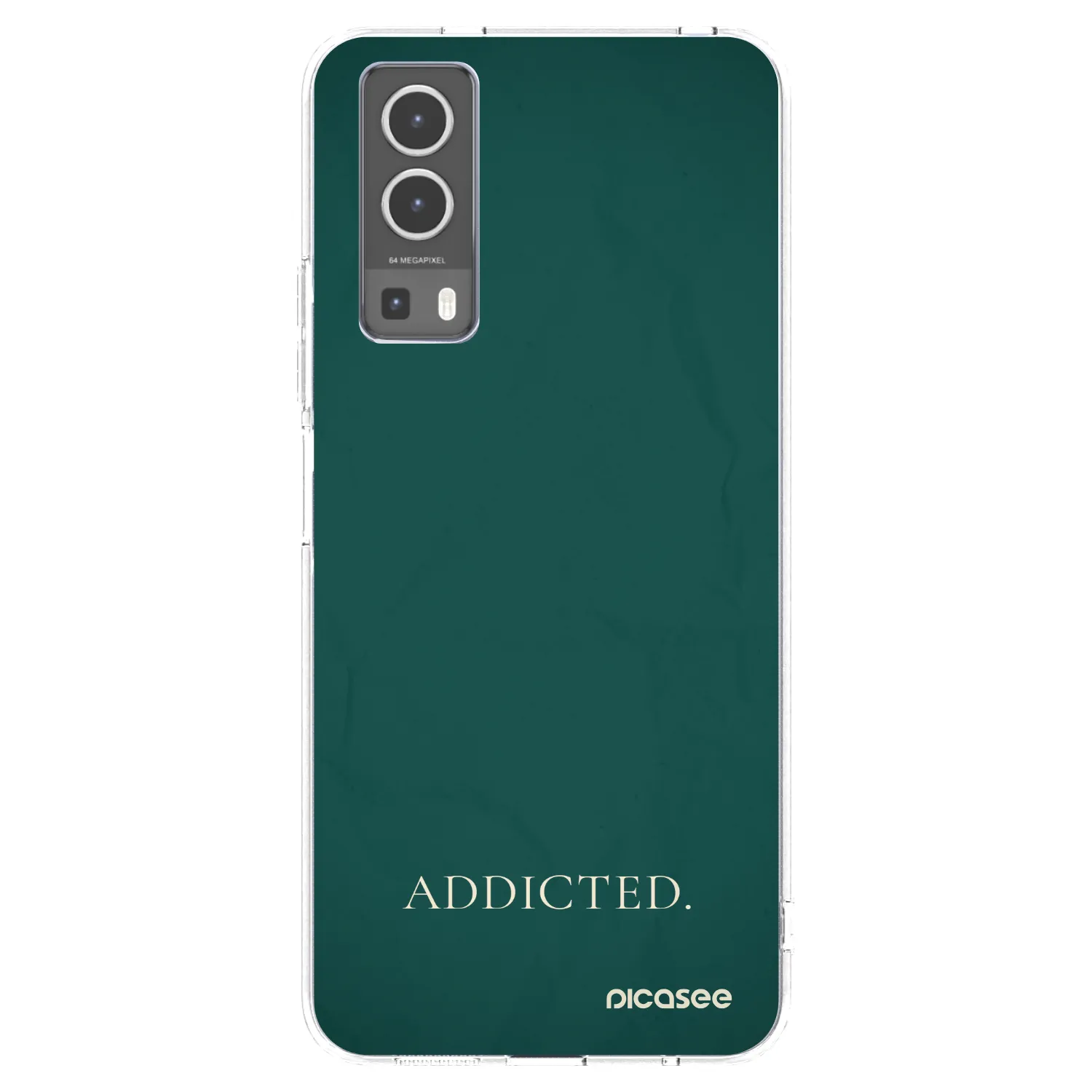 Picasee silikónový prehľadný obal pre Vivo Y72 5G - Addicted