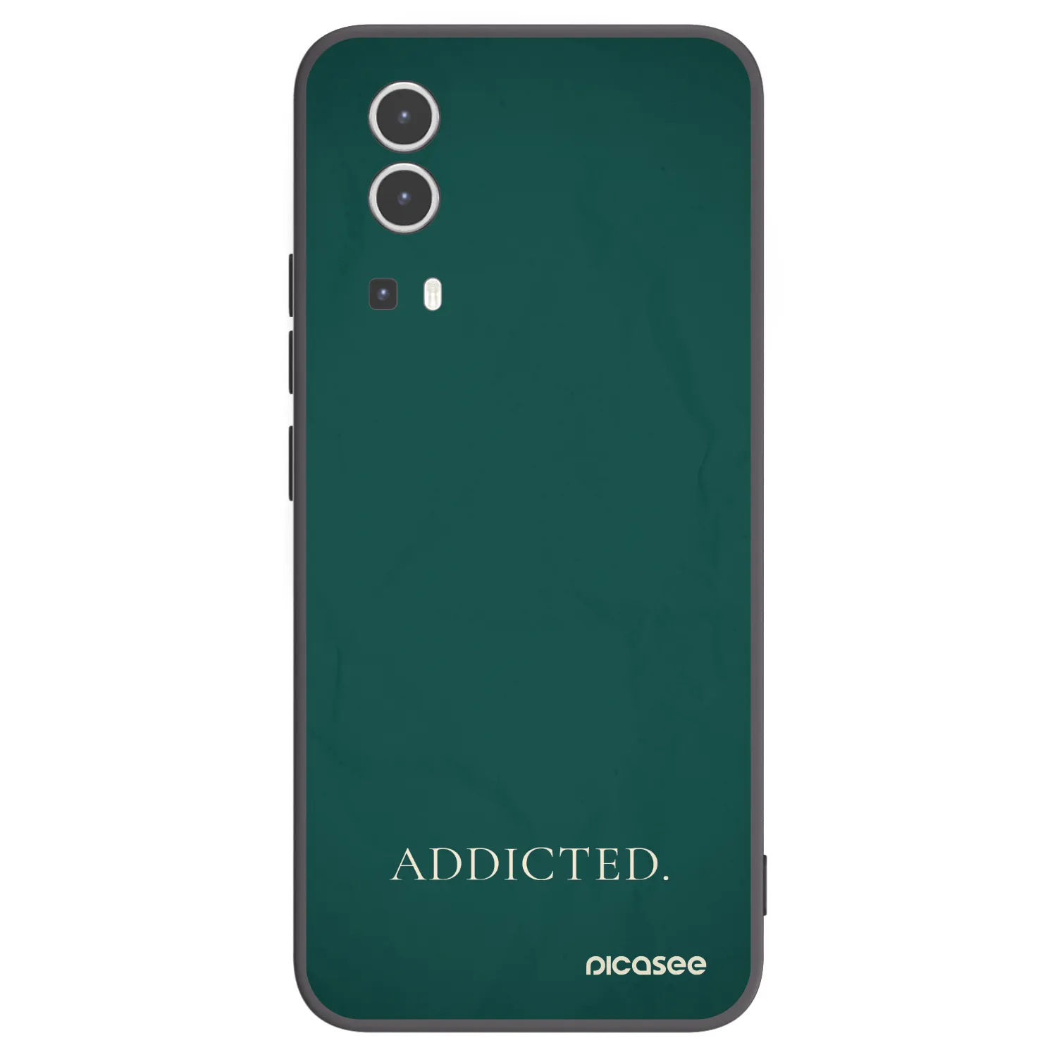 Picasee silikónový čierny obal pre Vivo Y72 5G - Addicted
