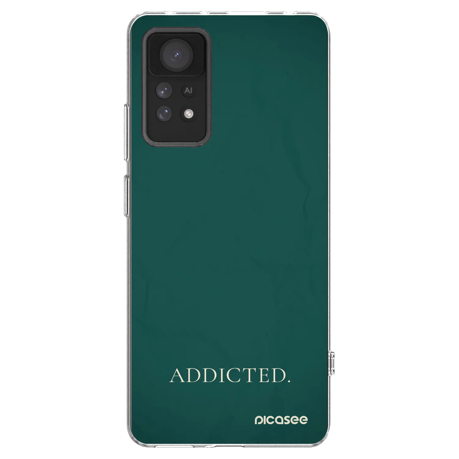 Silikónový prehľadný obal pre Xiaomi Redmi Note 11 Pro 5G - Addicted