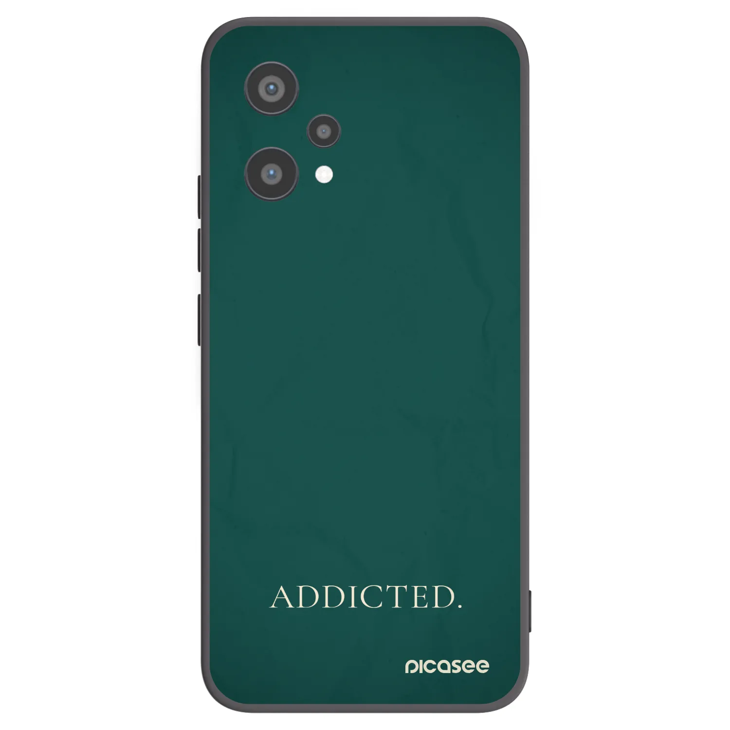 Picasee silikónový čierny obal pre Realme 9 Pro 5G - Addicted