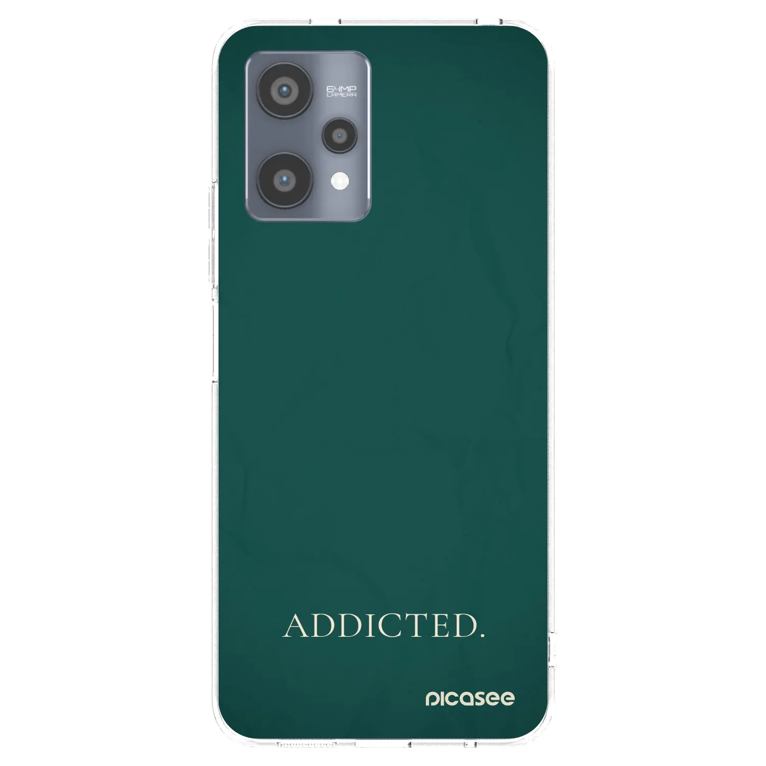 Picasee silikónový prehľadný obal pre Realme 9 Pro 5G - Addicted