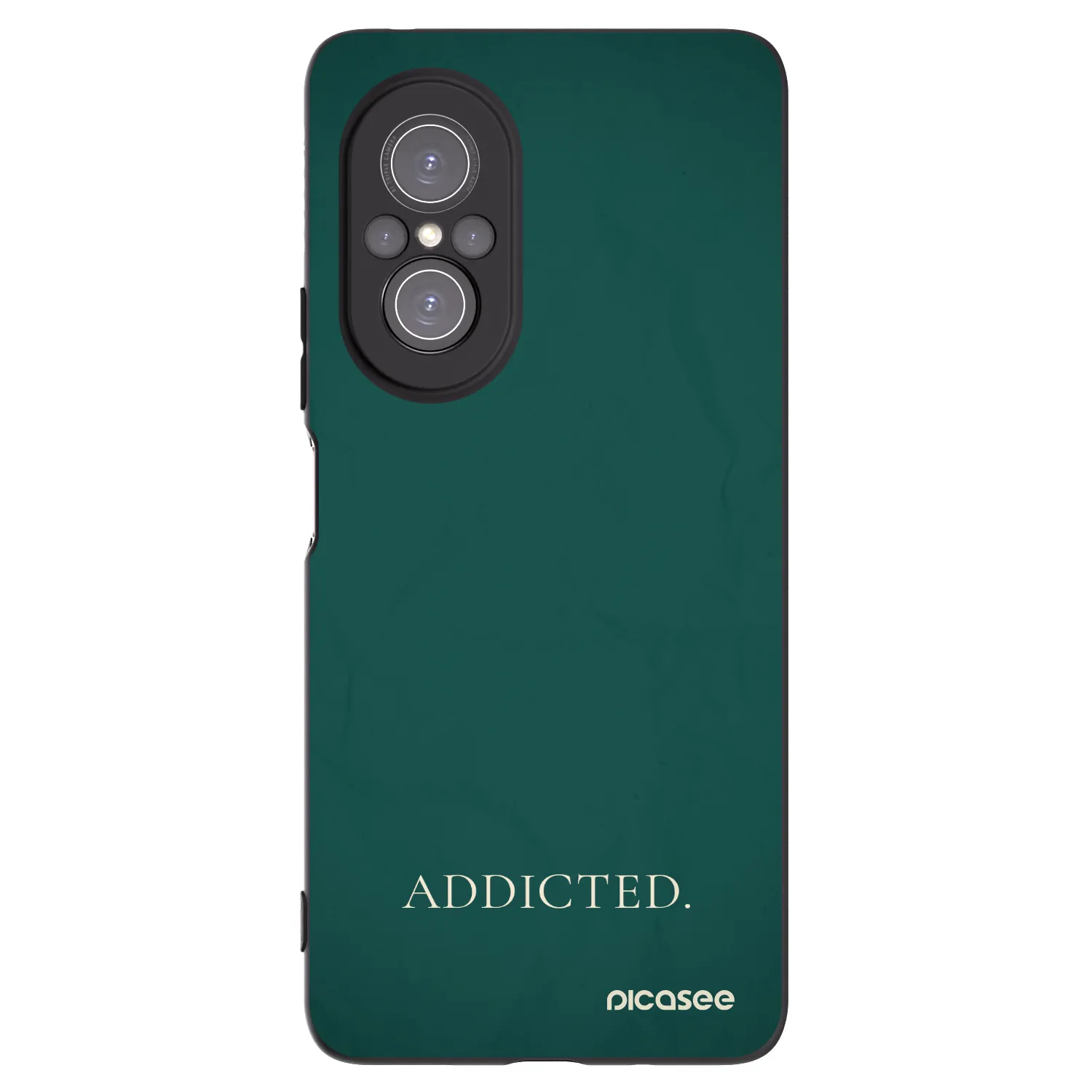 Picasee silikónový čierny obal pre Huawei Nova 9 SE - Addicted