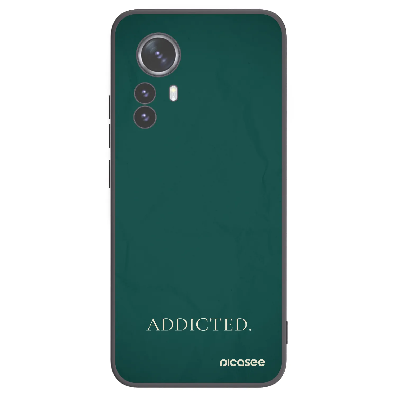 Picasee silikónový čierny obal pre Xiaomi 12 Pro - Addicted
