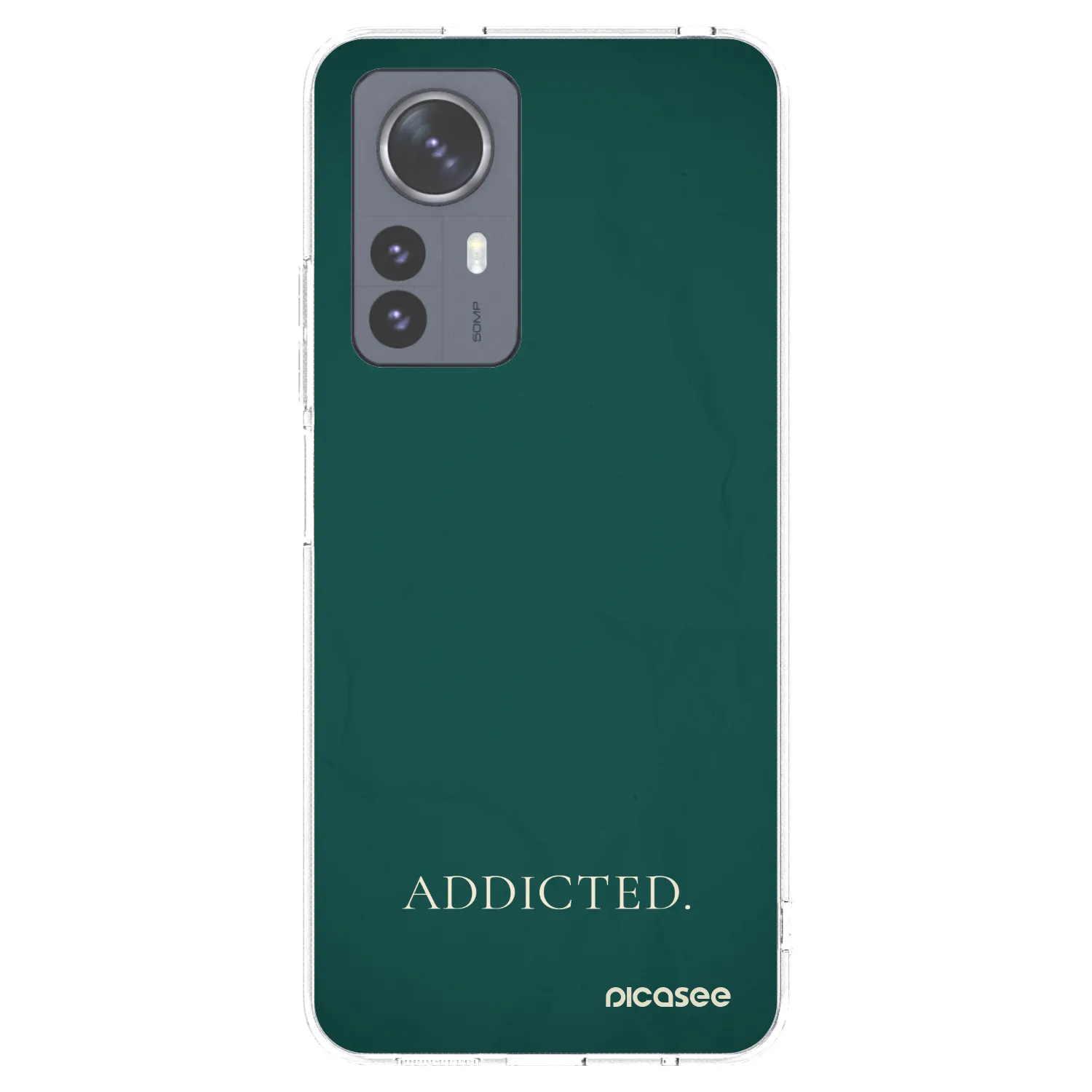 Silikónový prehľadný obal pre Xiaomi 12 Pro - Addicted
