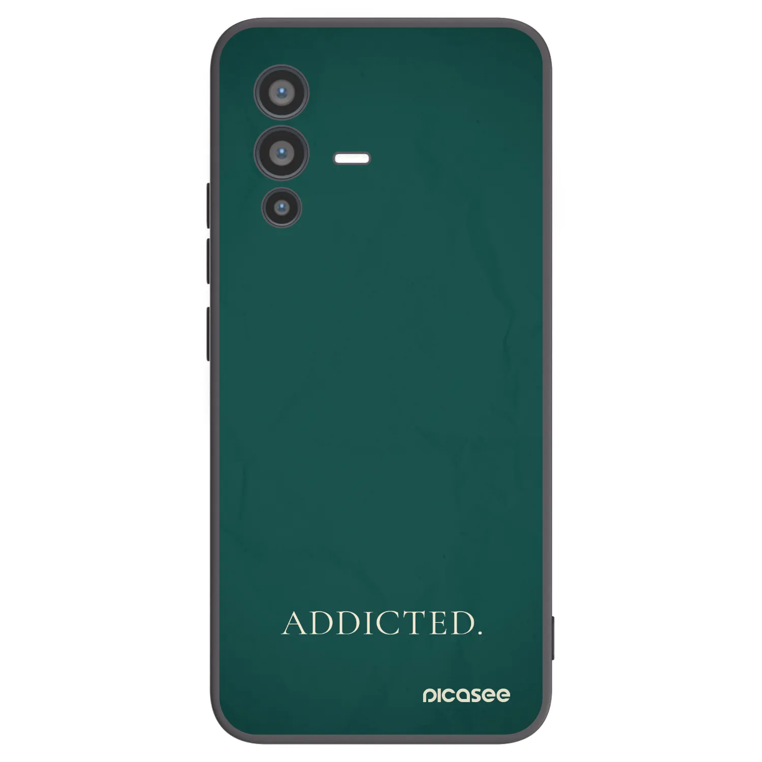 Picasee silikónový čierny obal pre Vivo V23 5G - Addicted