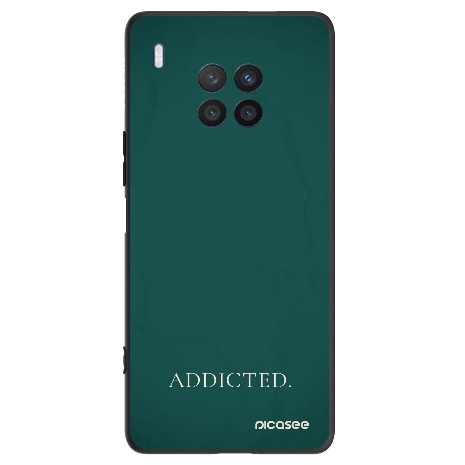 Silikónový čierny obal pre Honor 50 Lite - Addicted