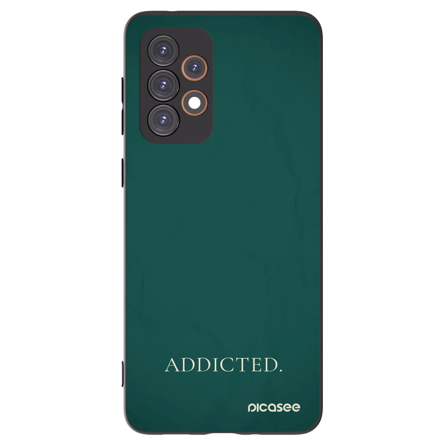 Picasee silikónový čierny obal pre Samsung Galaxy A33 5G A336 - Addicted