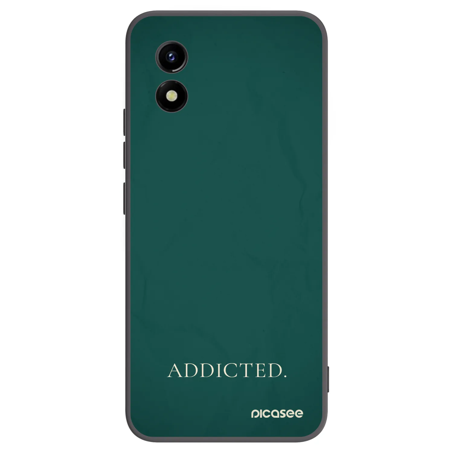 Picasee silikónový čierny obal pre Vivo Y01 - Addicted