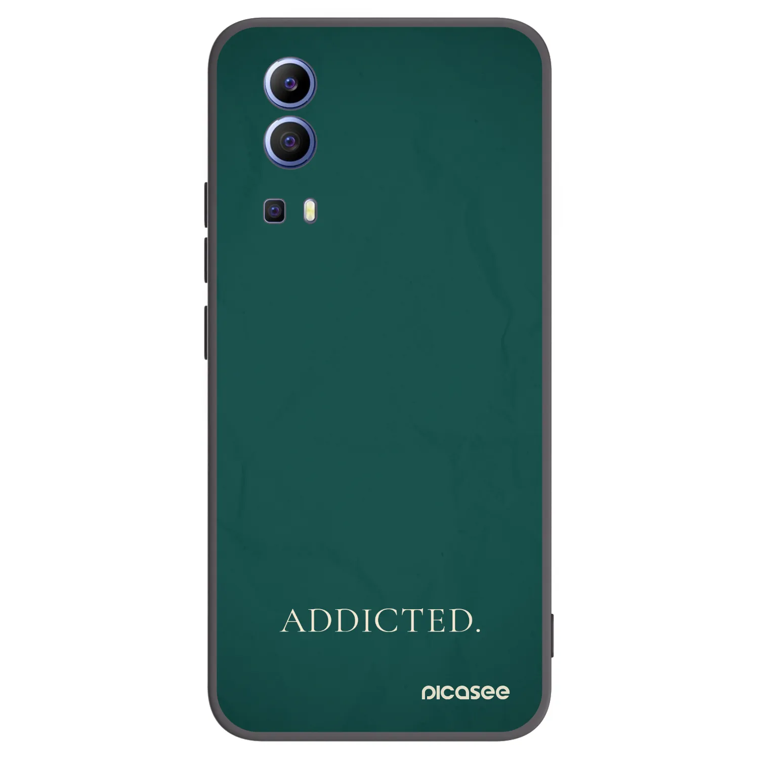 Picasee silikónový čierny obal pre Vivo Y52 5G - Addicted