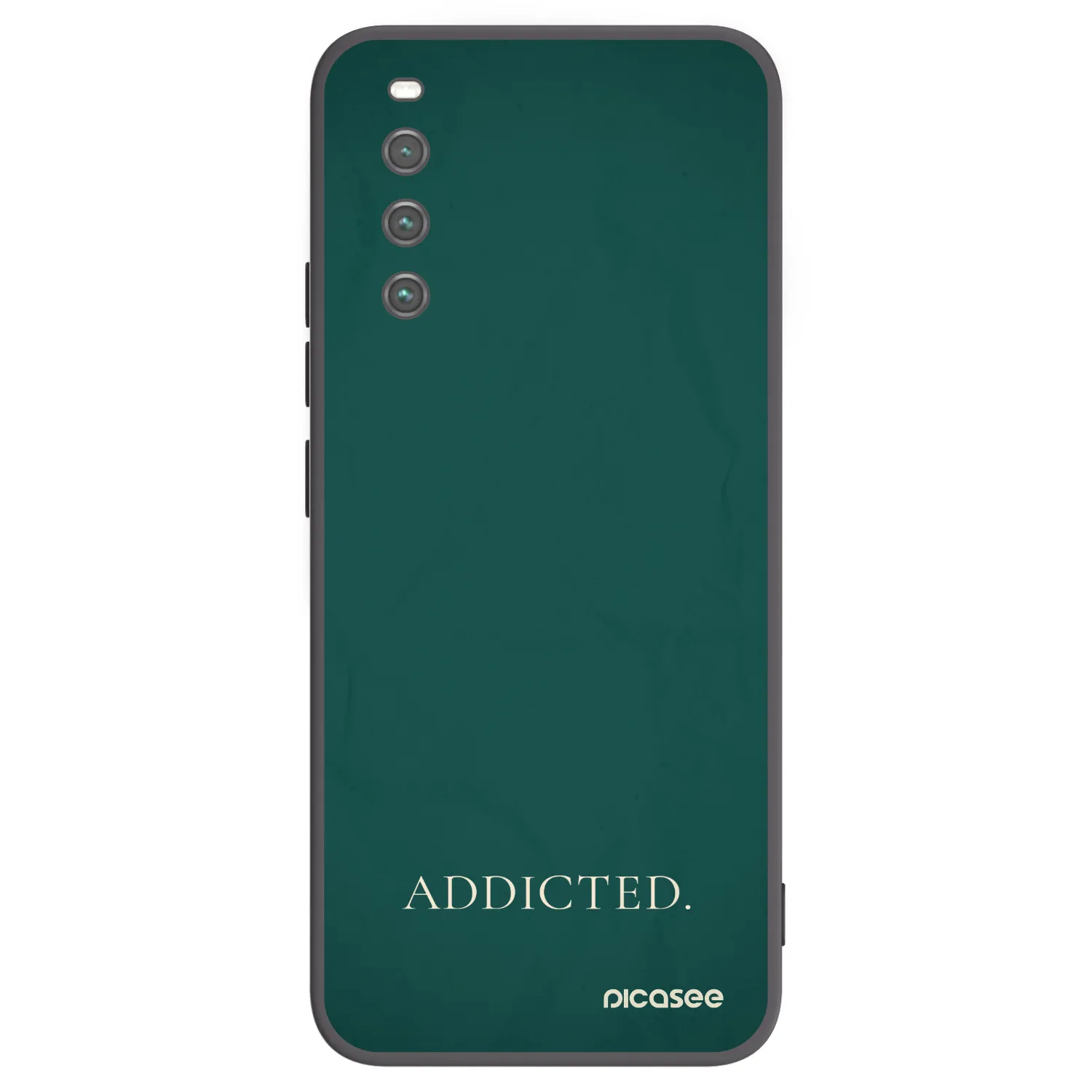 Picasee silikónový čierny obal pre Sony Xperia 10 IV 5G - Addicted