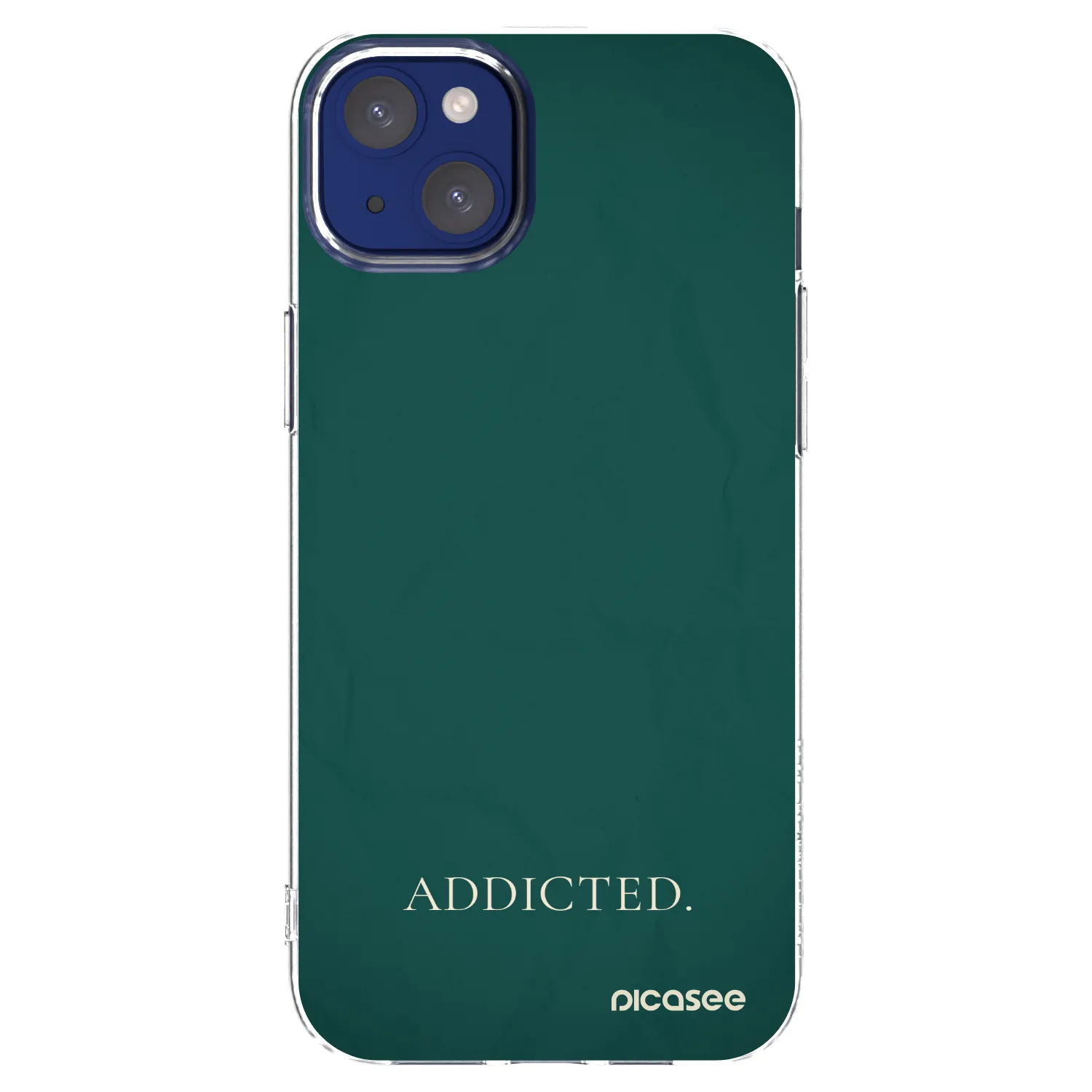 Silikónový prehľadný obal pre Apple iPhone 14 Plus - Addicted