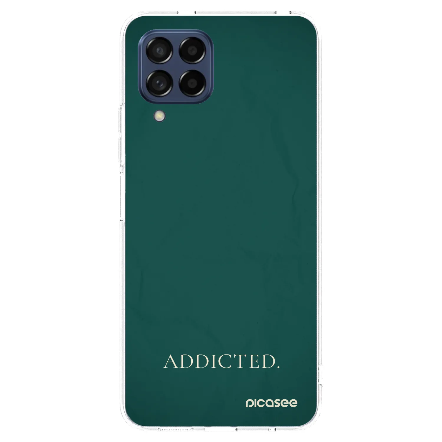 Picasee silikónový prehľadný obal pre Samsung Galaxy M53 5G - Addicted