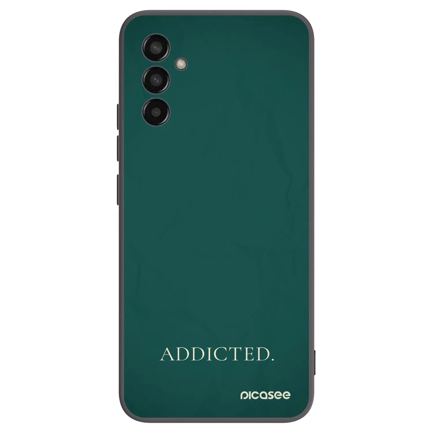 Picasee silikónový čierny obal pre Samsung Galaxy M13 M135F - Addicted