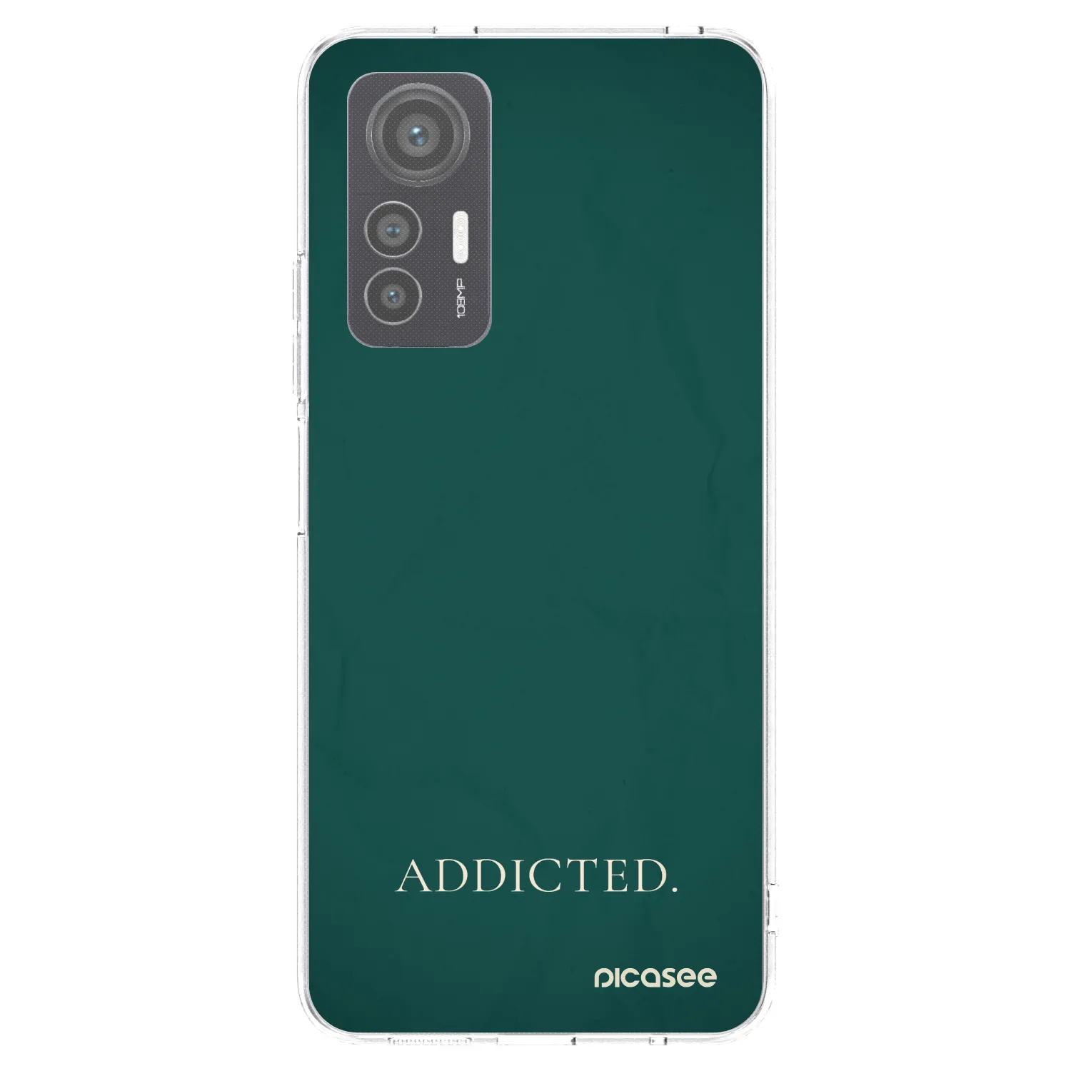 Silikónový prehľadný obal pre Xiaomi 12 Lite - Addicted